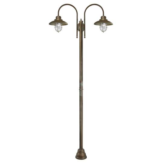 mosadzny kandelaber zahrada chodnik renovacia osvetlenie vodotesny talianska toskanska lampa lampy moretti luce 3316.t.ar_.jpg